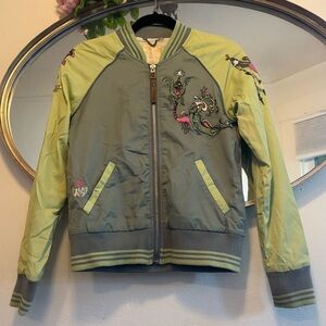 Diesel Sukajan Dragon Embroidered Bomber Jacket Yakuza